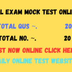 MOCK TEST ONLINE